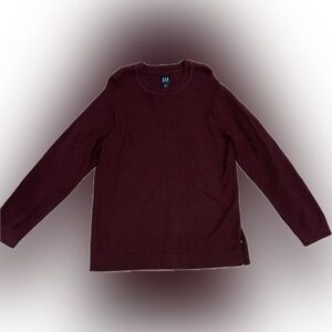 GAP Textured Knit Crewneck Sweater